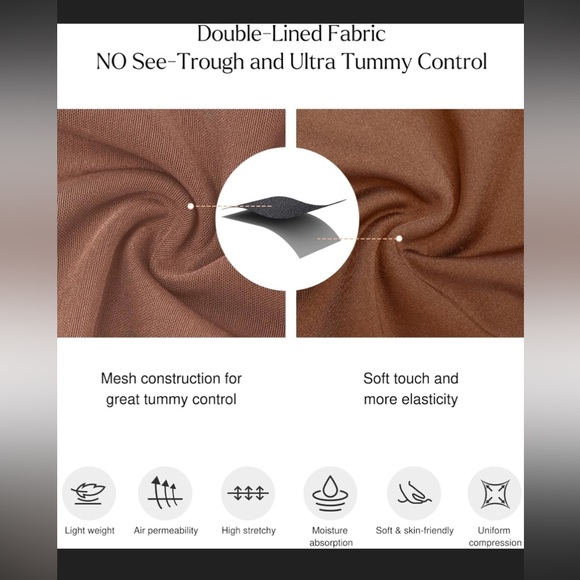 Popilush Nude Shapewear with Bag TUMMY CONTROL - Picture 5 of 7